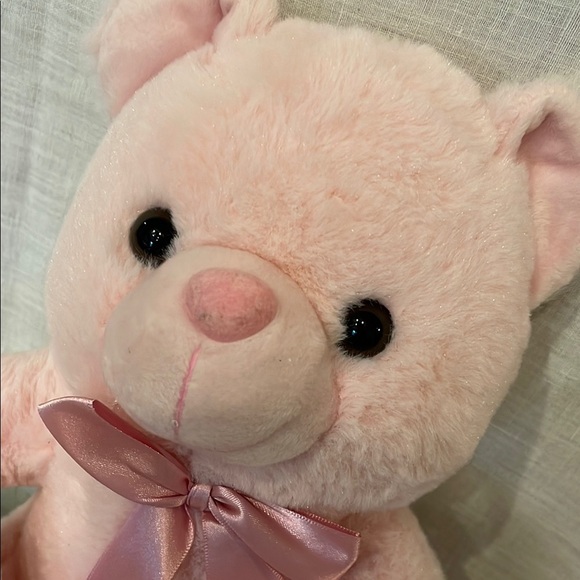 Pink Teddy Bear Plush Toy - Picture 3 of 3